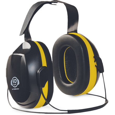 ED 2N sluchátka-krk EAR DEFENDER yellow