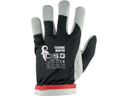 Rukavice CXS TECHNIK WINTER, zimné, kombinované Rukavice CXS TECHNIK WINTER, zimné, kombinované