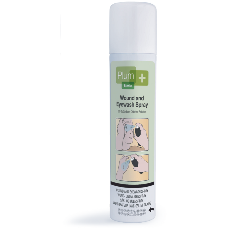 PLUM Eyewash&Wound/250ml/0,9%/ 12