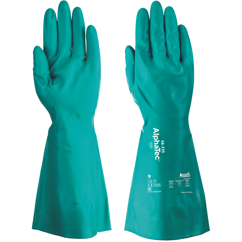 Ansell 58-335 AlphaTec gloves