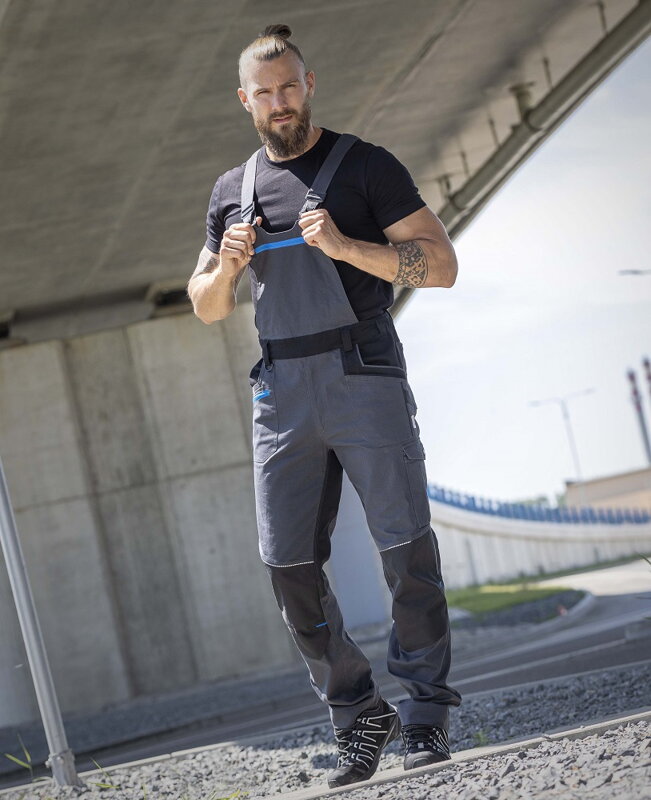 Nohavice s náprsenkou ARDON® 4Xstretch® tmavosivé Nohavice s náprsenkou ARDON® 4Xstretch® tmavosivé