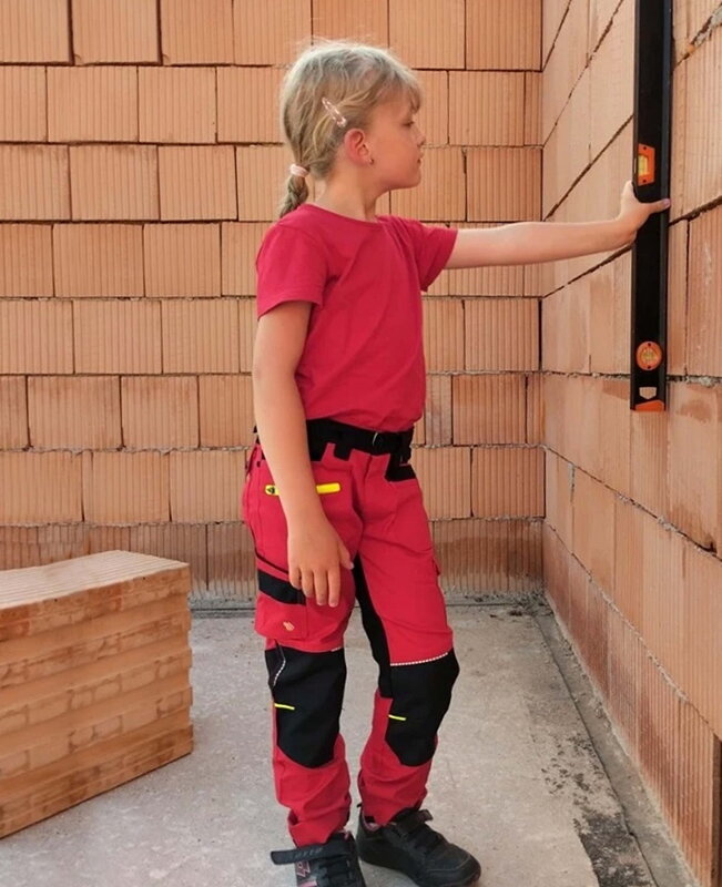 Detské nohavice ARDON® 4Xstretch® červené Detské nohavice ARDON® 4Xstretch® červené